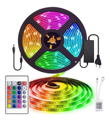 CINTA LED MULTICOLOR 5MT CINTA LED MULTICOLOR 5MT